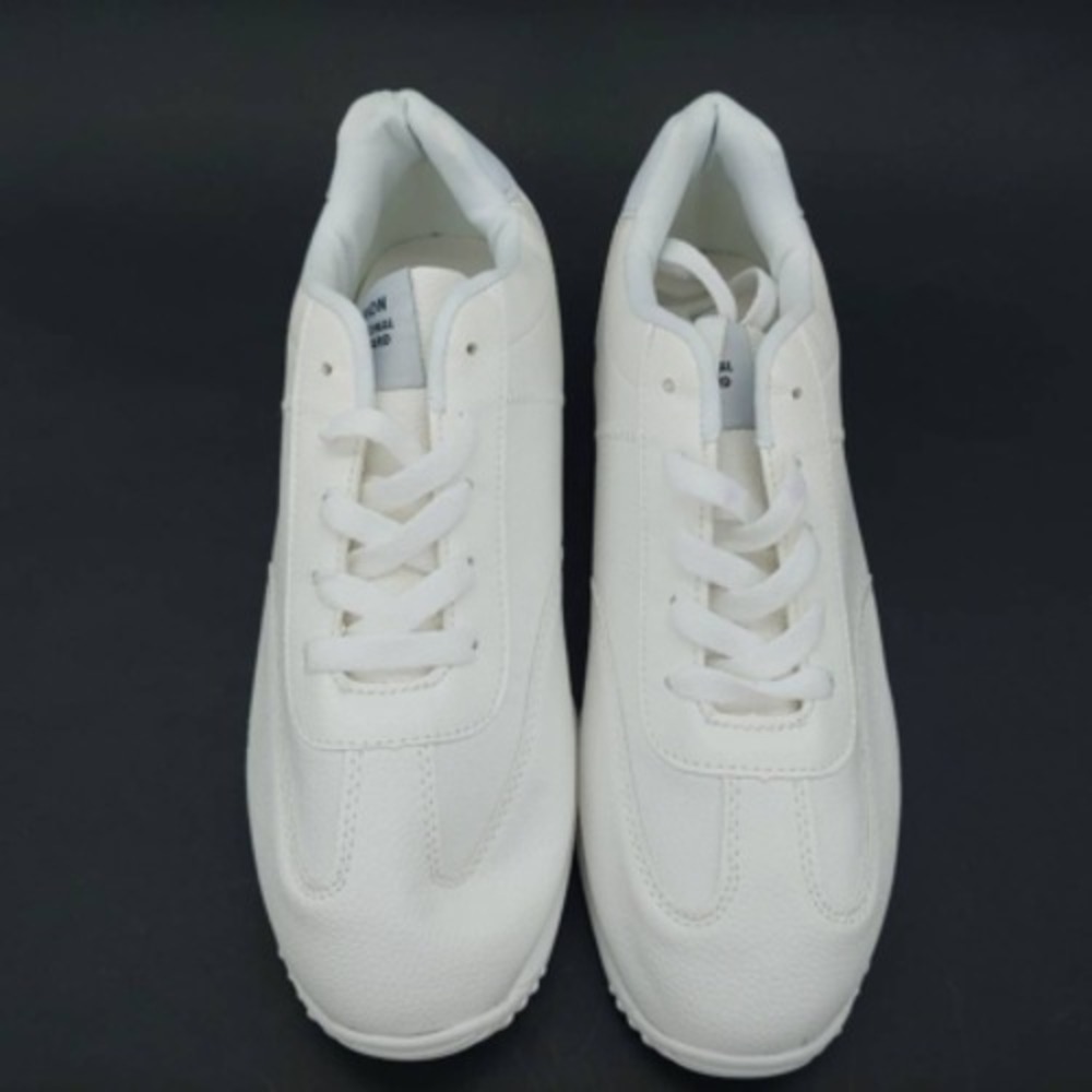 Fashion Shoes Womens White EUR 43 Skateboard Sneakers Snakeskin Embossed